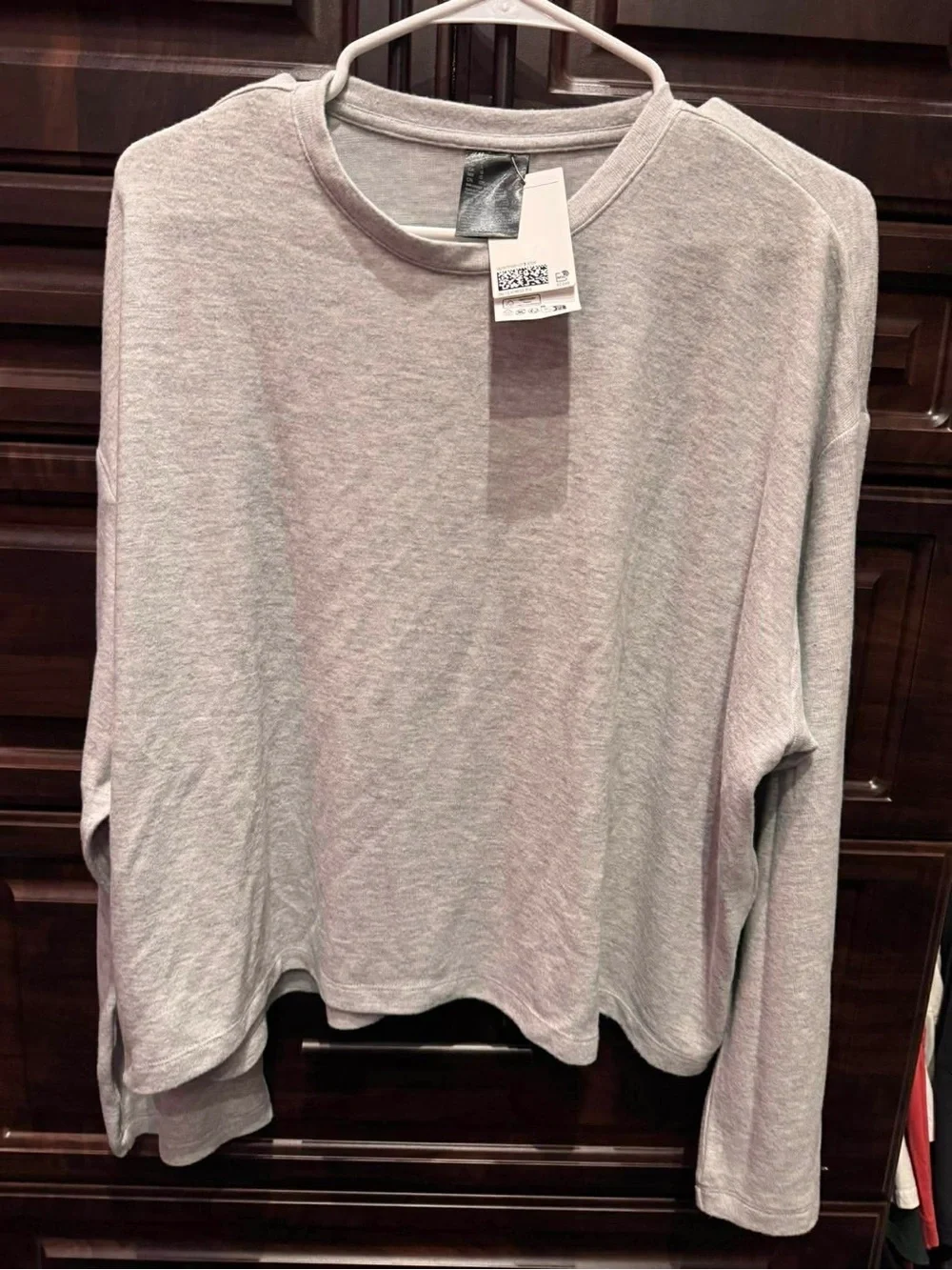 H&M Light Gray Crewneck Sweater